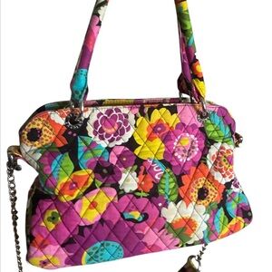 VERA BRADLEY Floral Handbag